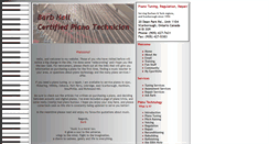 Desktop Screenshot of barbhall.com